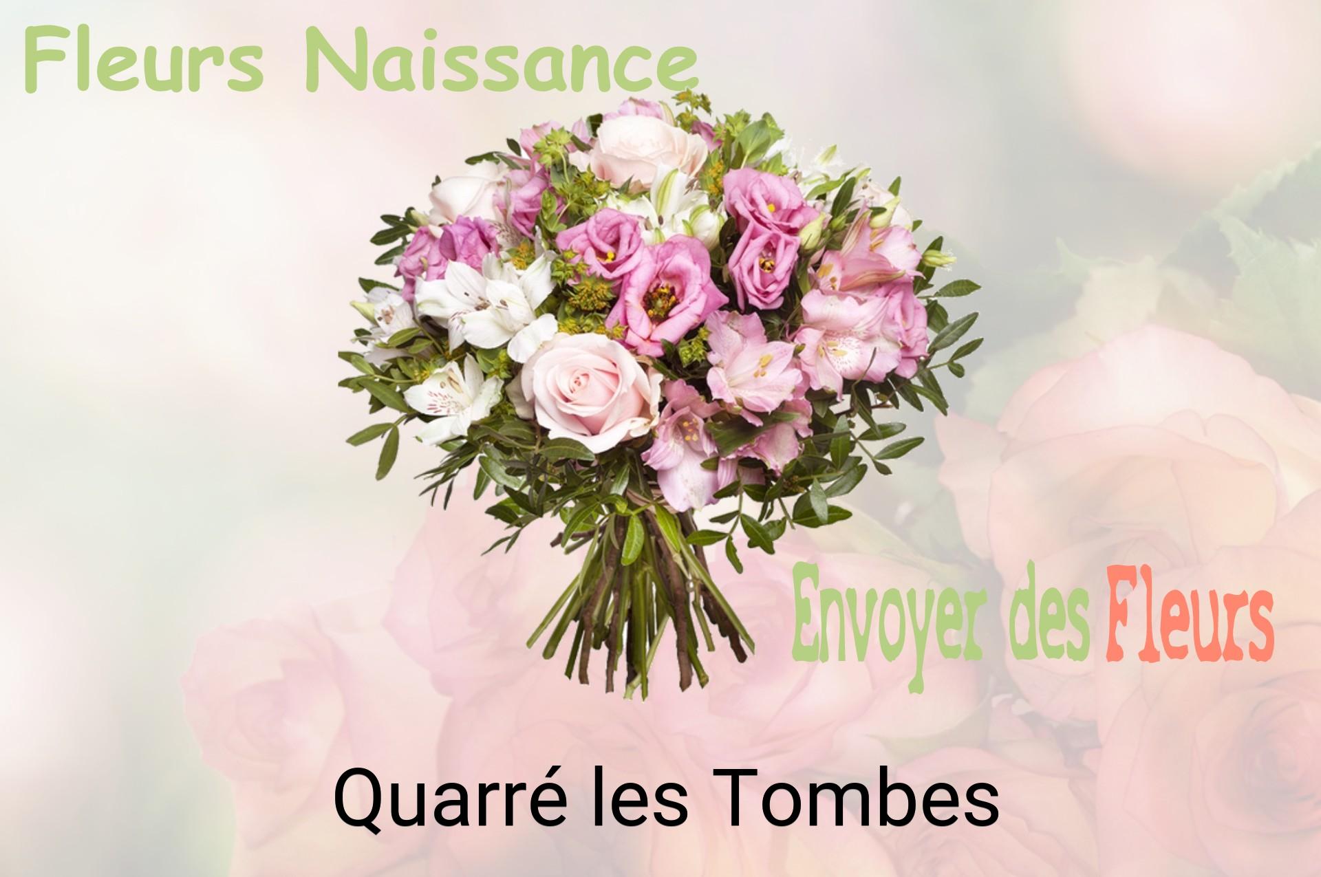 Bouquet de fleurs de naissance livré à Quarré-les-Tombes